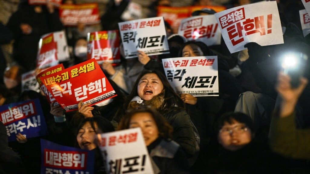 Crise na Coreia do Sul: Quando a maquiagem derrete com o calor Crise na Coreia do Sul: Quando a maquiagem derrete com o calor