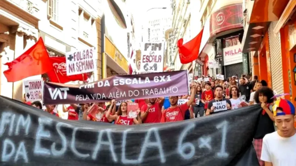 Pesquisa aponta que 70% dos brasileiros apoiam o fim da escala 6×1 Pesquisa aponta que 70% dos brasileiros apoiam o fim da escala 6×1