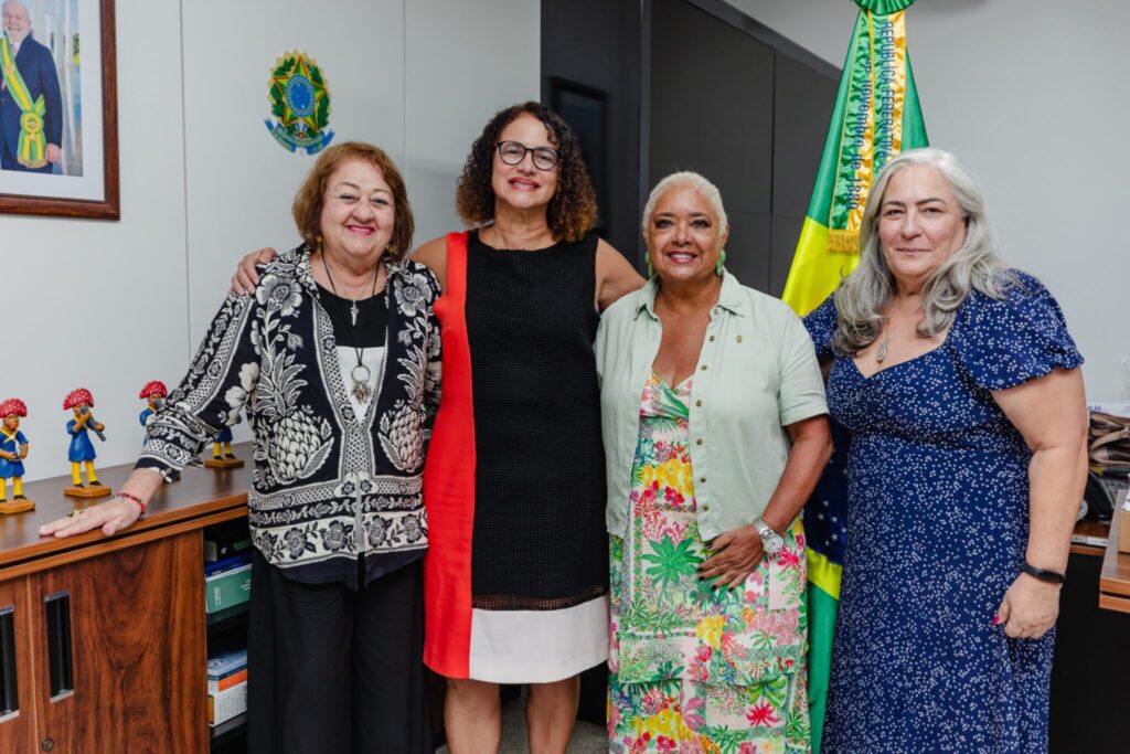 Ministra recebe deputada federal para tratar de assuntos referentes à Enfermagem