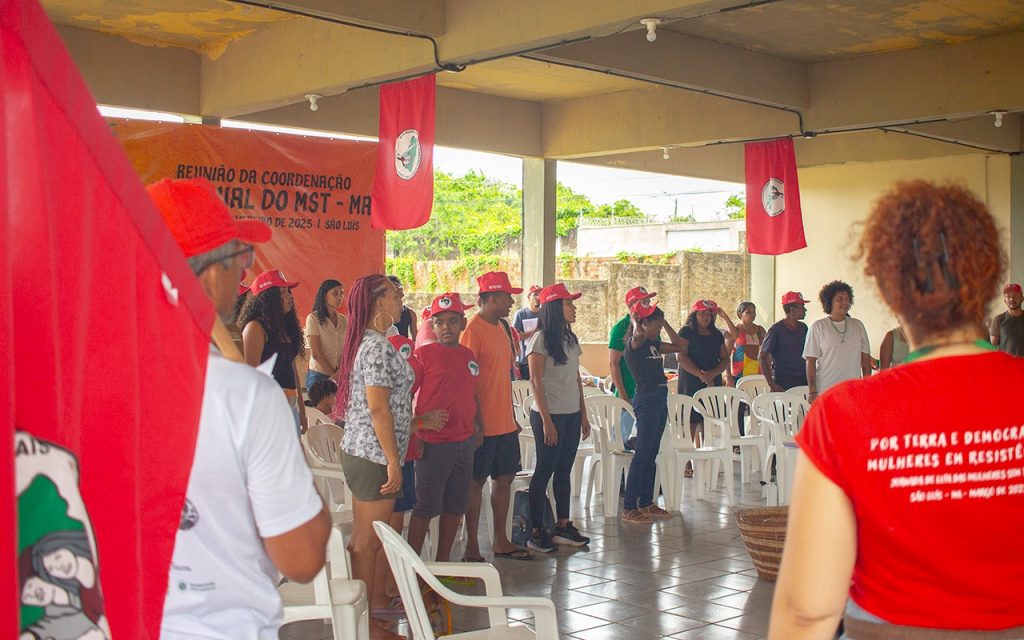 Encontro Estadual do MST no Maranhão reúne Coordenação Estadual do MST em São Luís para debater luta pela terra e reforma agrária popular.
