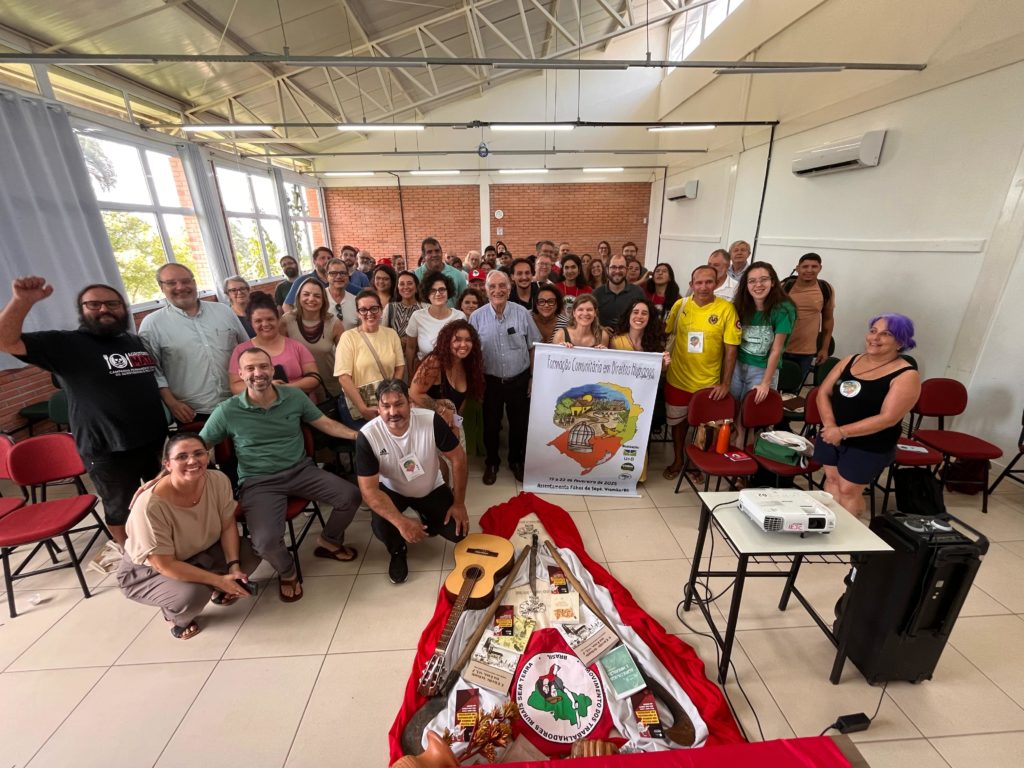 No Rio Grande do Sul, povos do campo realizam formação comunitária em direitos humanos