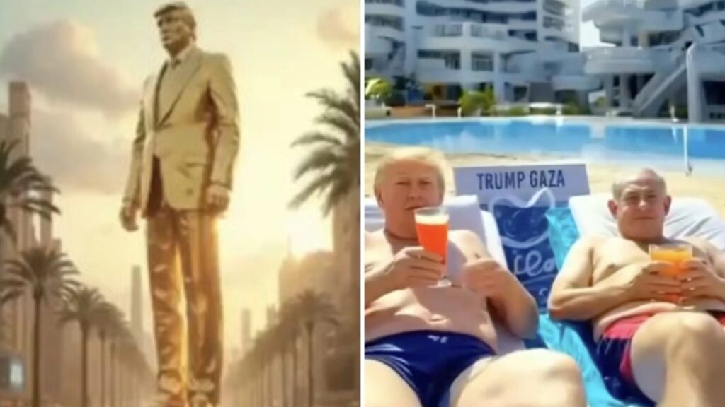 Trump publica vídeo de IA sobre Gaza com visão de empreendimentos de luxo