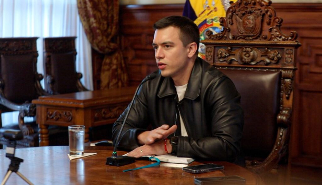 Equador: boca de urna indica Daniel Noboa reeleito com 50,1% dos votos válidos