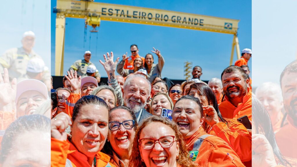 Lula fortalece indústria naval com R$ 1,6 bi para 4 novos navios