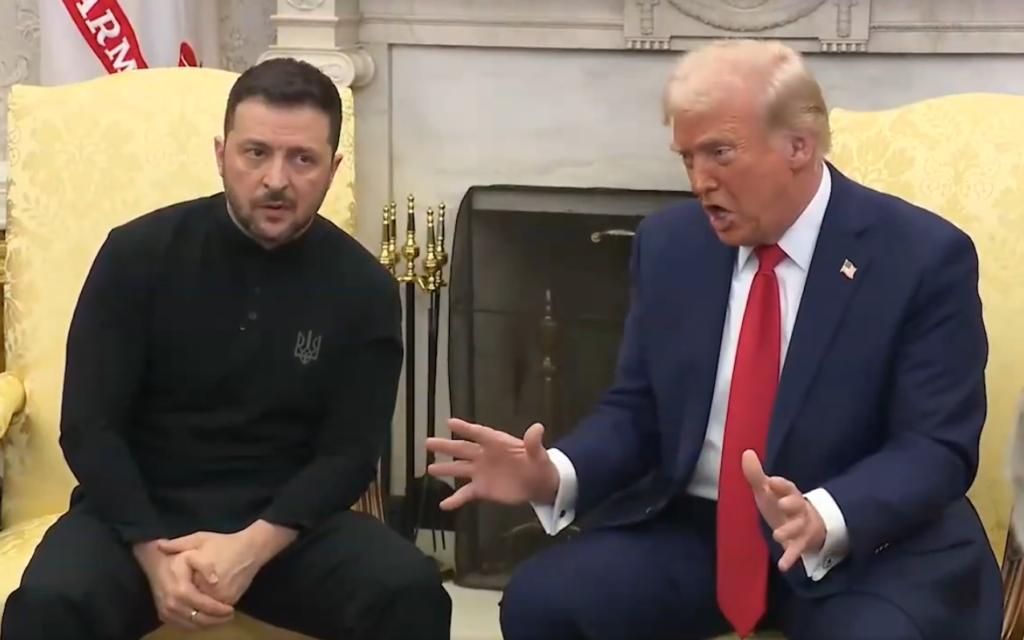Confronto entre Trump e Zelensky expõe crise geopolítica e fragiliza alianças tradicionais