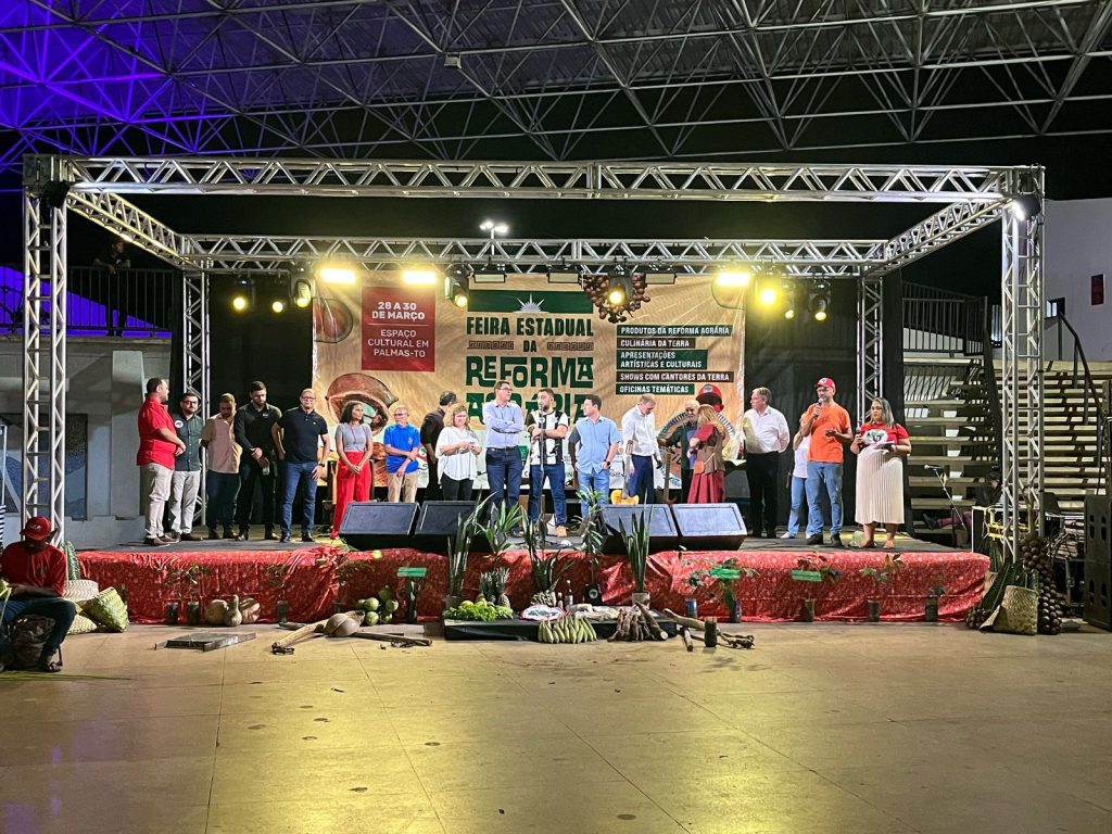 MST Tocantins e CooperAmazônia realizam Feira Estadual da Reforma Agrária MST Tocantins e CooperAmazônia realizam Feira Estadual da Reforma Agrária