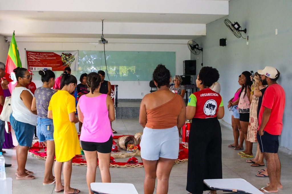 Jornada de Alfabetização do MST encerra etapa de formação com planejamento das aulas e entusiasmo para o início das turmas em Alagoas