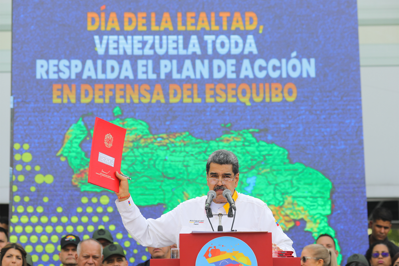 Venezuela chama presidente da Guiana de ‘Zelensky do Caribe’ após ‘provocações’ sobre Essequibo