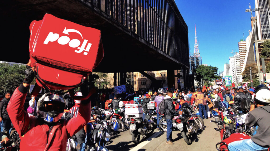 Entregadores organizam paralisação nacional em novo “Breque dos Apps”