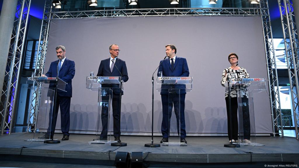 Conservadores e SPD fecham acordo para governar a Alemanha