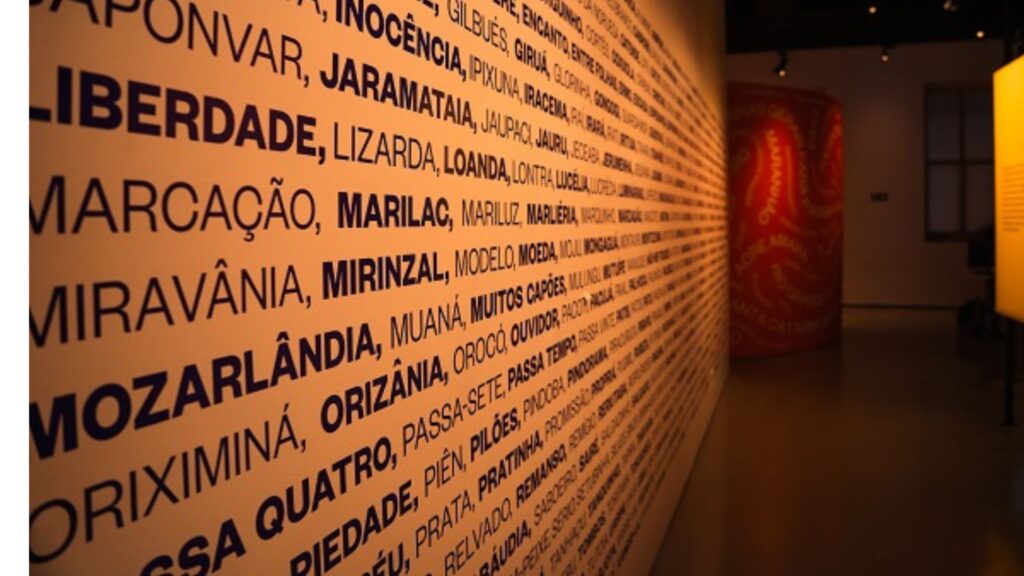 A Evocação nº 1 e a língua portuguesa