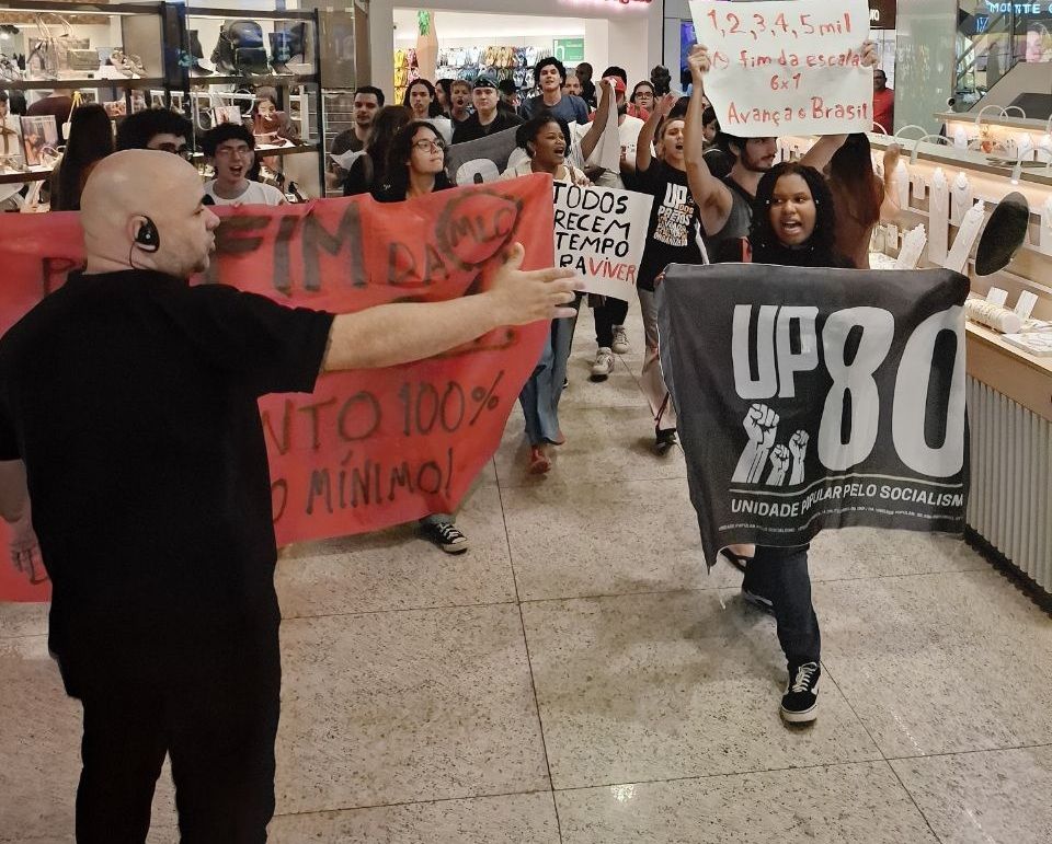 Novo ato mobiliza trabalhadores contra a escala 6×1 por todo o Brasil