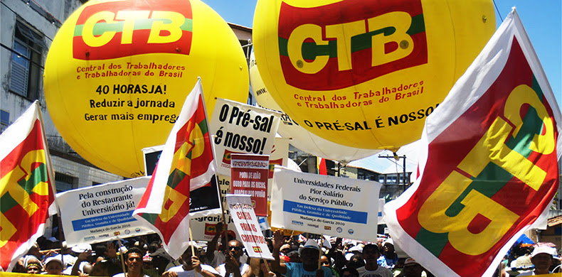 CTB manifesta apoio à greve geral contra Milei na Argentina