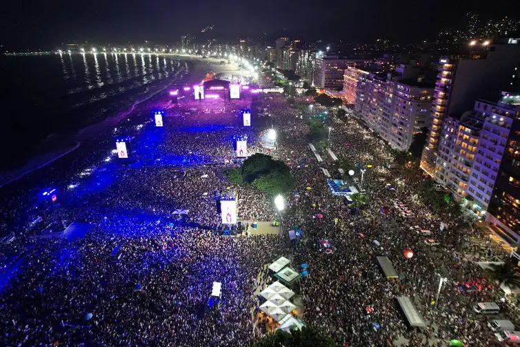 Show de Lady Gaga movimentará R$ 600 milhões no Rio, estima prefeitura