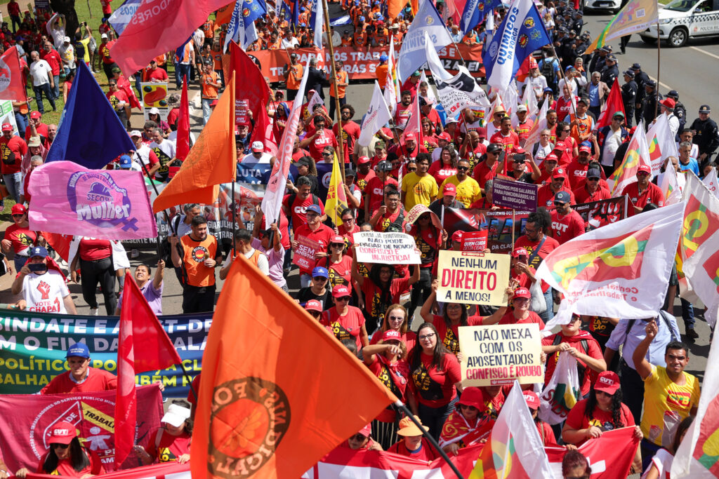 Lula grava pronunciamento para o Primeiro de Maio