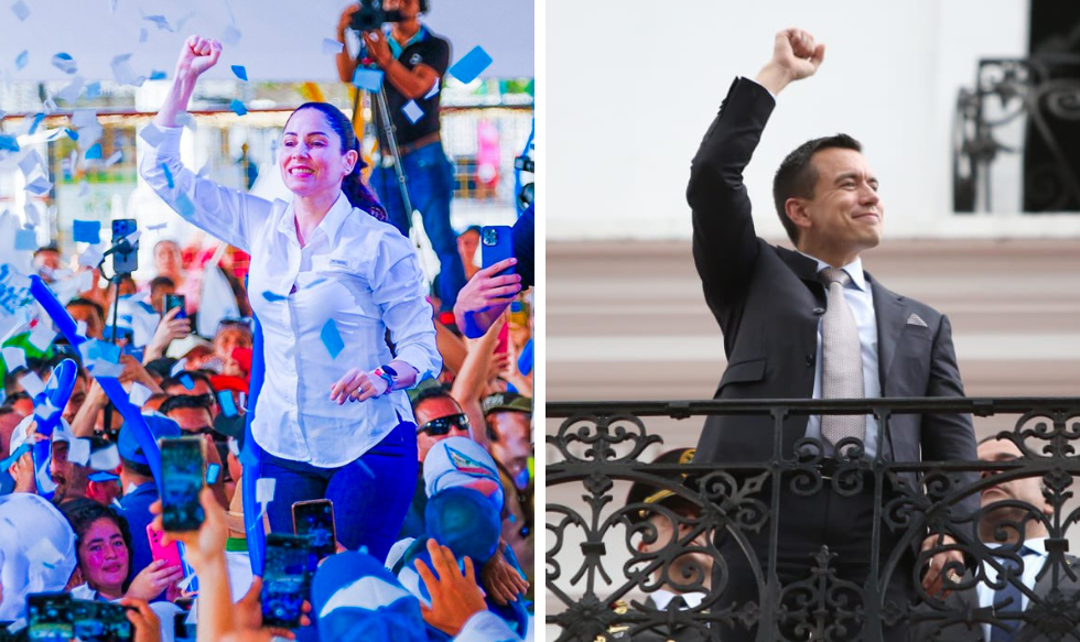 Noboa x González: Equador vai às urnas para definir disputa entre direita e progressismo