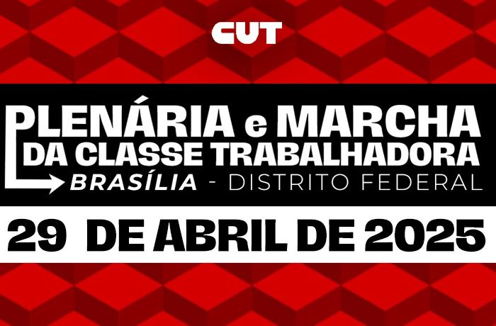 Marcha Nacional em defesa dos direitos e da democracia será em 29 de abril