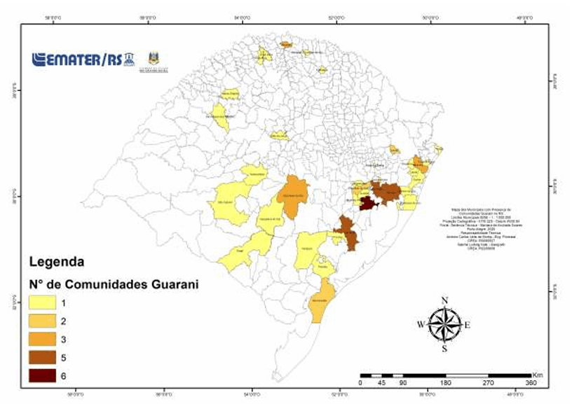 Mapeamento inédito revela situação precária de aldeias Guarani no RS