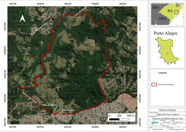 Mesmo após enchente, maior condomínio da Capital avança em área de Mata Atlântica