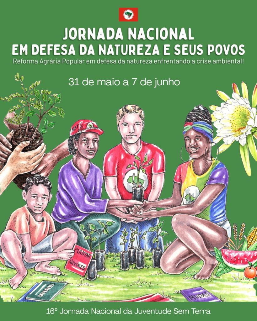 MST anuncia Jornadas Nacionais da Juventude e por Reforma Agrária e justiça climática
