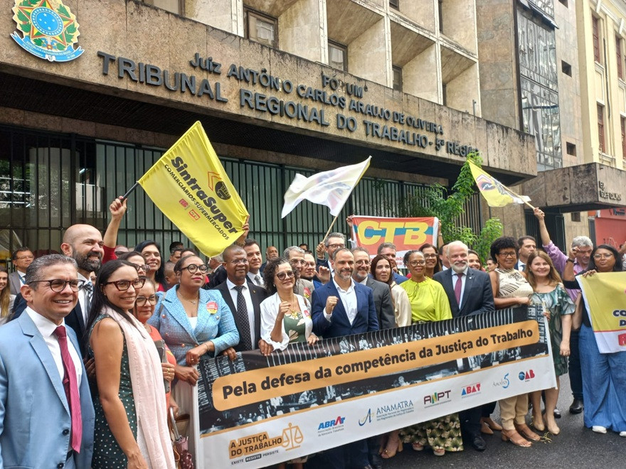 Competência da Justiça do Trabalho é defendida em mobilizações nacionais