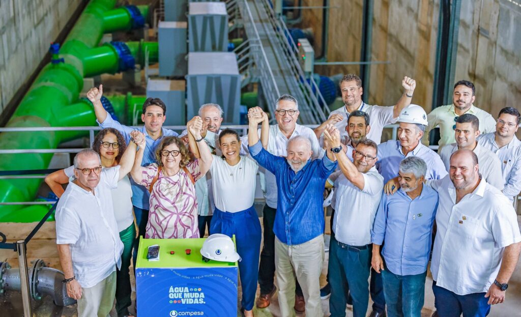 Presidente Lula vai a Pernambuco liberar verba para duplicar bombeamento de água na transposição do São Francisco, nesta quarta-feira (28)