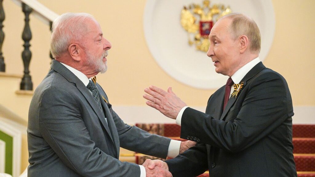 ‘Brasil é nosso parceiro prioritário na América Latina’, diz Putin, em reunião com Lula