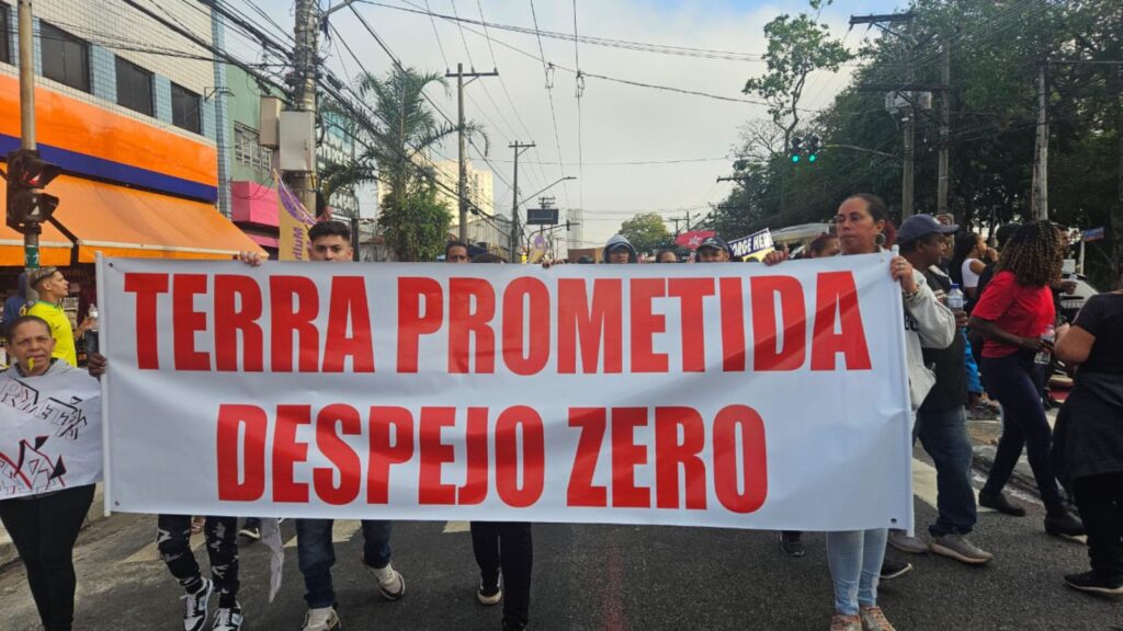 Protestos por moradia são reprimidos pela PM em São Paulo