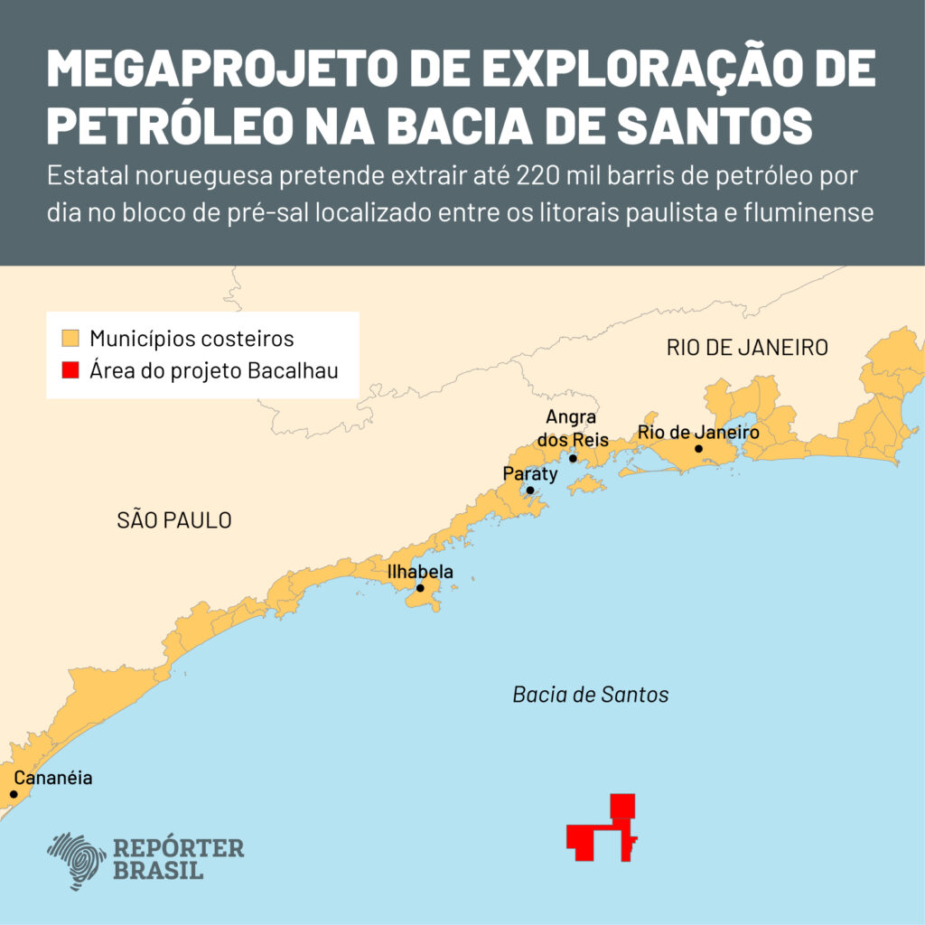 ‘Nunca vieram aqui’: projeto petrolífero aprovado na pandemia preocupa caiçaras ‘Nunca vieram aqui’: projeto petrolífero aprovado na pandemia preocupa caiçaras