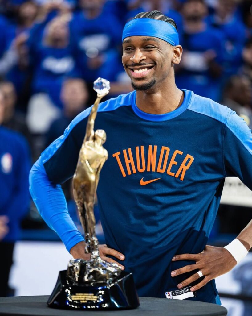 Após ganhar MVP com Shai Gilgeous-Alexander, OKC segue invicto em final da conferência oeste Após ganhar MVP com Shai Gilgeous-Alexander, OKC segue invicto em final da conferência oeste