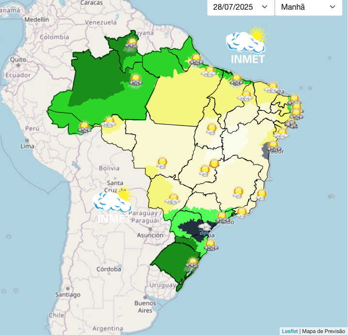 Ciclone: Frio e vento forte para o Sul e Sudeste no fim de julho Ciclone: Frio e vento forte para o Sul e Sudeste no fim de julho