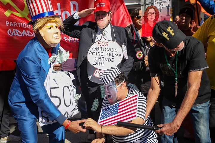 Atos pelo Brasil clamam: “Fora Trump! Soberania não se negocia”
