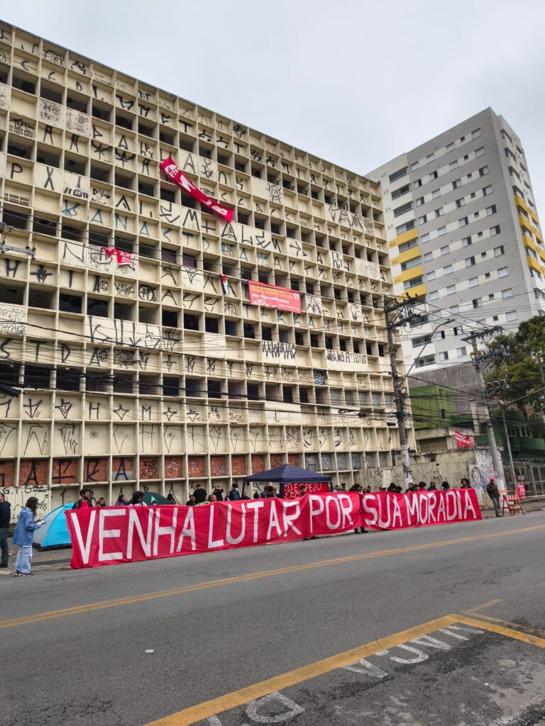 “Ninguém arredou o pé, o povo aqui é de luta!”