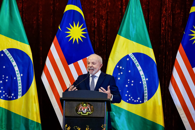 Na Malásia, Lula critica guerra em Gaza e inércia na criação do Estado palestino