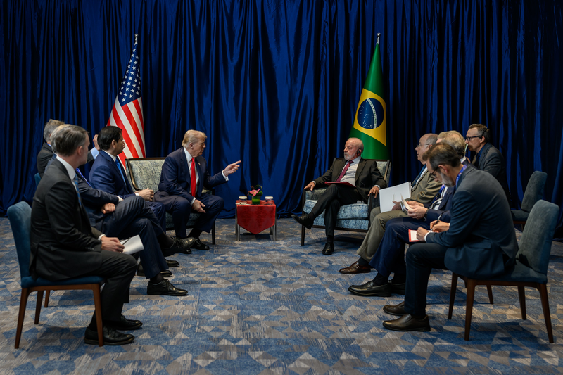 Lula Trump foto