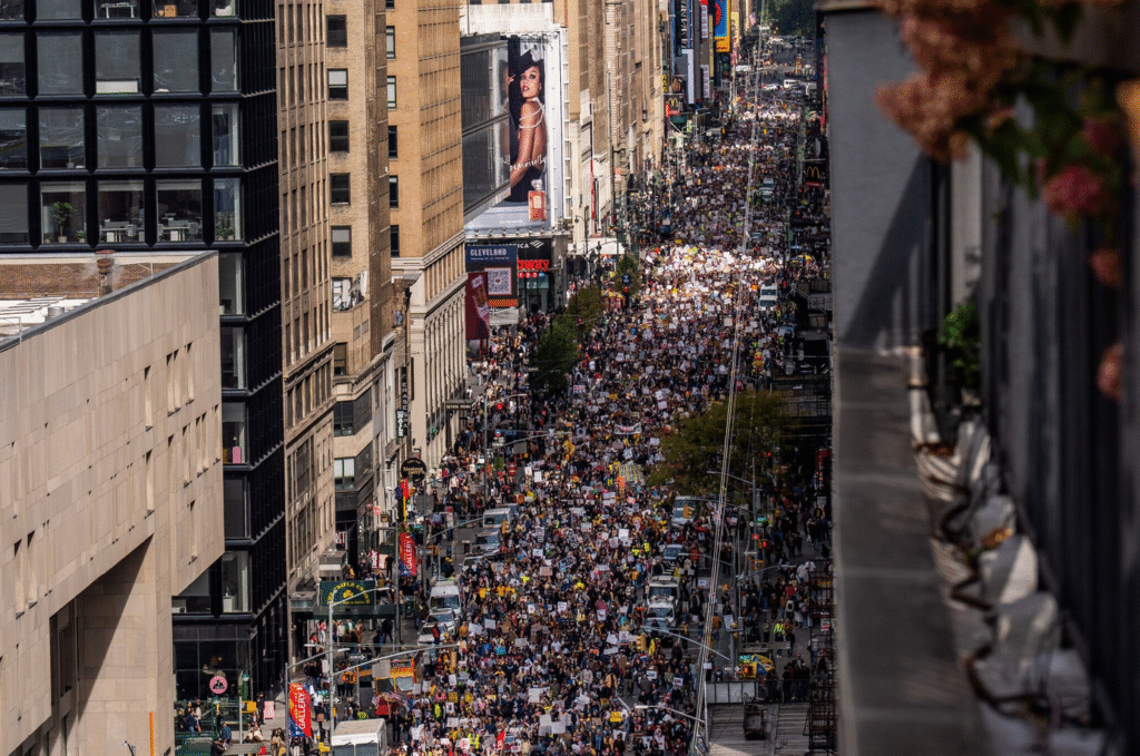 Sete milhões nas ruas contra Trump Sete milhões nas ruas contra Trump