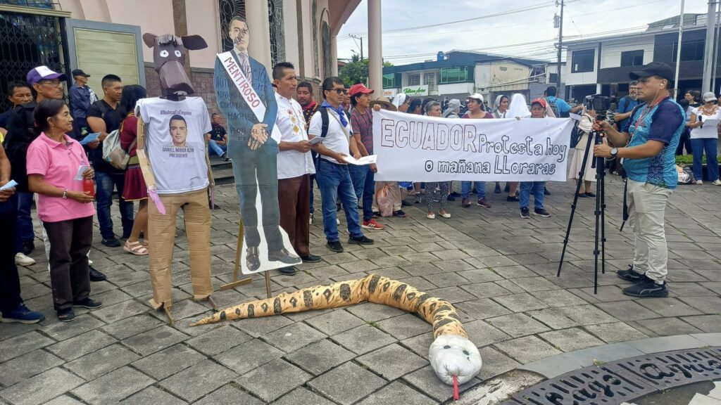 Conaie segue em greve no Equador após governo Noboa tentar ‘dividir’ movimento indígena Conaie segue em greve no Equador após governo Noboa tentar ‘dividir’ movimento indígena