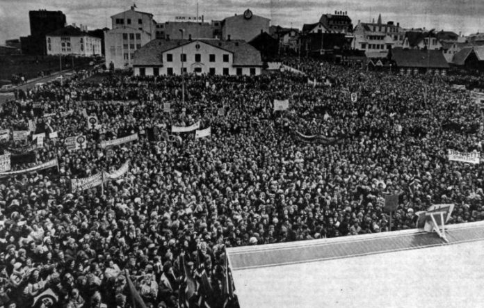 Há 50 anos, greve geral das mulheres paralisou a Islândia Há 50 anos, greve geral das mulheres paralisou a Islândia