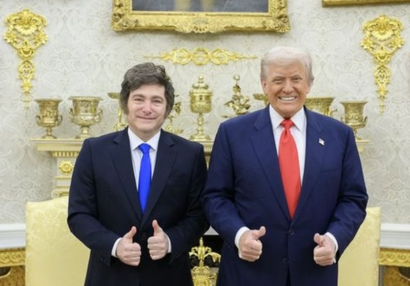 Trump ameaça abandonar Milei caso extrema direita perca eleições na Argentina Trump ameaça abandonar Milei caso extrema direita perca eleições na Argentina