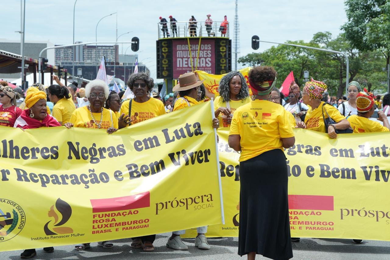 Marcha em Brasília une mulheres de todo país na luta contra o racismo 3