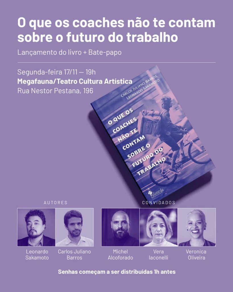 Livro ‘O que os coaches não te contam sobre o futuro do trabalho’ tem lançamento em SP Livro ‘O que os coaches não te contam sobre o futuro do trabalho’ tem lançamento em SP
