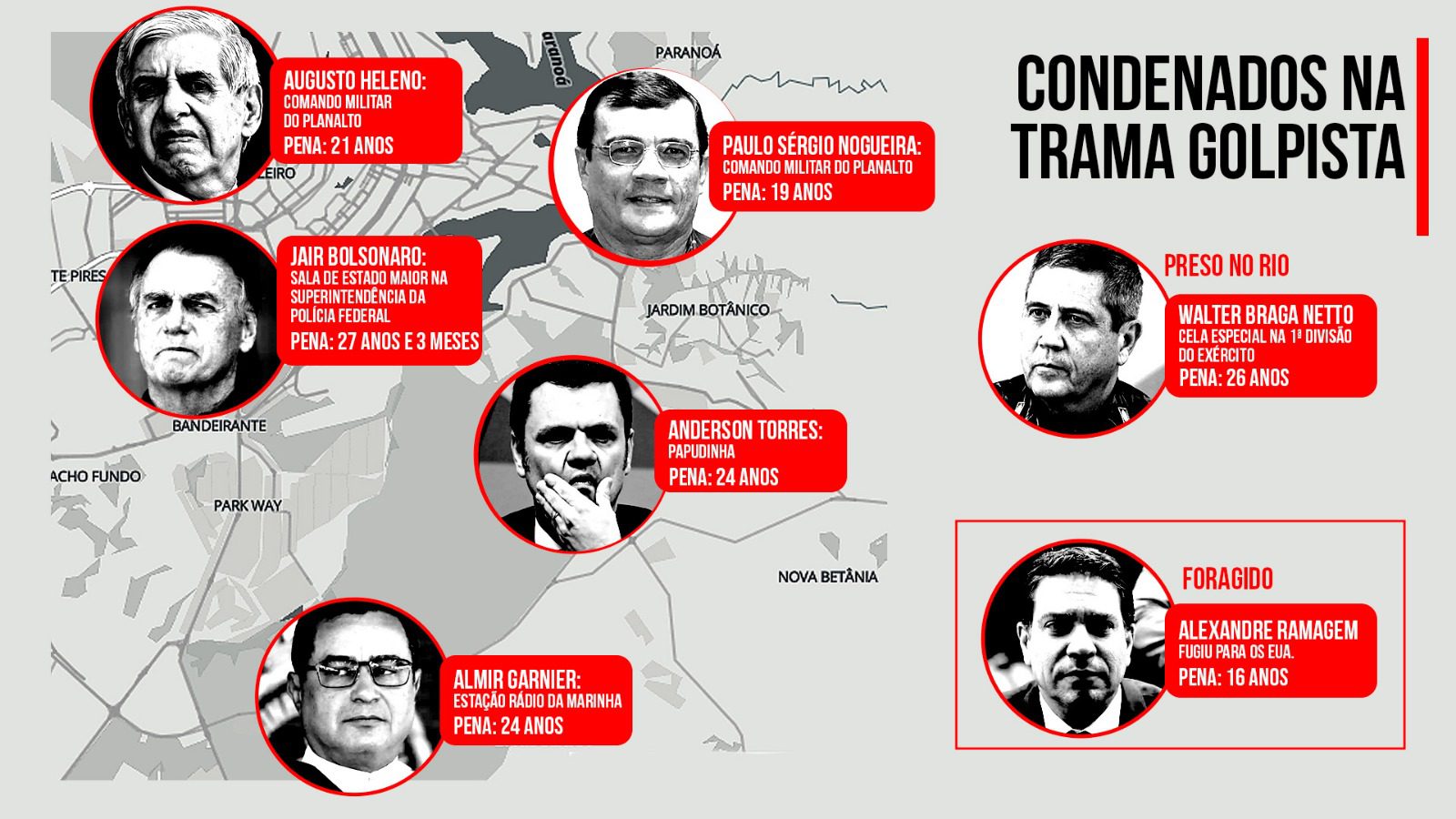 Prisão domiciliar de general Heleno é apoiada pela PGR 2 confira-onde-vao-ficar-presos-os-sete-condenados-da-trama-golpista-condenados-na-prisao-golpistas-ficarao-em-prisoes-em-brasilia-e-no-rio-imagem-arte-tvt-news-tvt-news