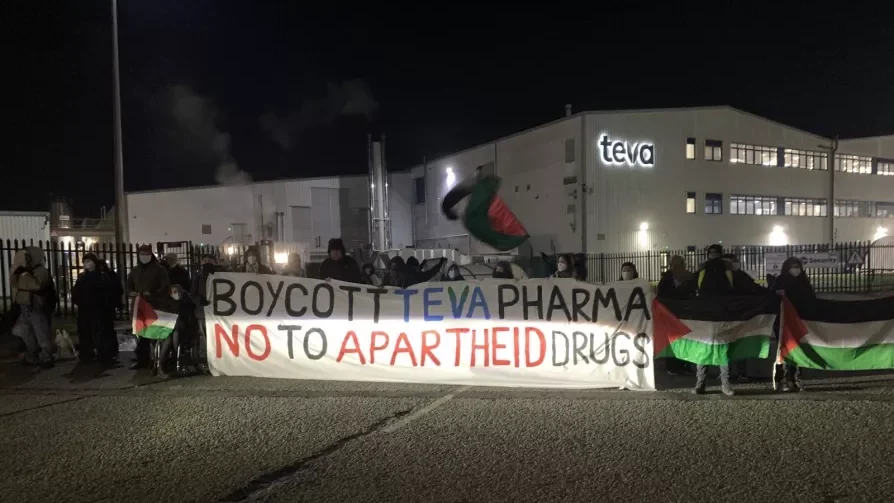 Organização pró-Palestina reforça apelo ao boicote de farmacêutica israelense Organização pró-Palestina reforça apelo ao boicote de farmacêutica israelense