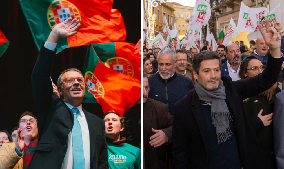 Socialista e ultradireitista avançam ao segundo turno presidencial em Portugal