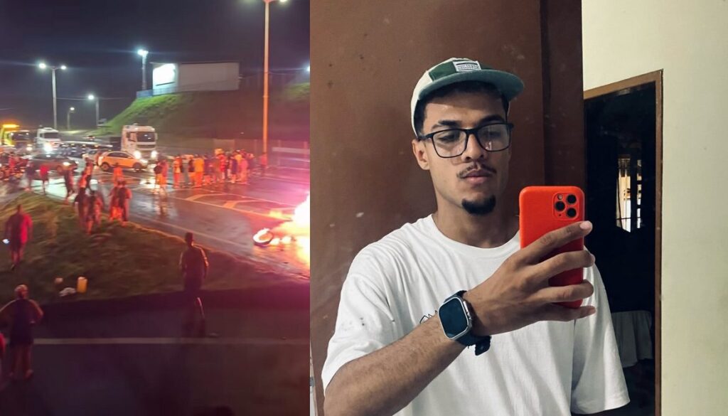 Justiça por Guilherme: moradores protestam contra a violência policial em Cariacica (ES) Justiça por Guilherme: moradores protestam contra a violência policial em Cariacica (ES)