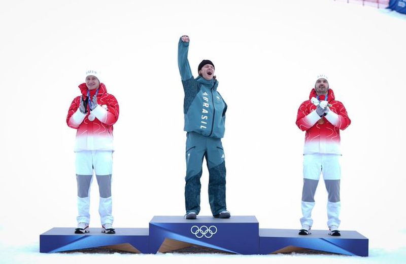 Lucas Pinheiro conquista primeiro ouro do Brasil na história das Olimpíada de Inverno Lucas Pinheiro conquista primeiro ouro do Brasil na história das Olimpíada de Inverno