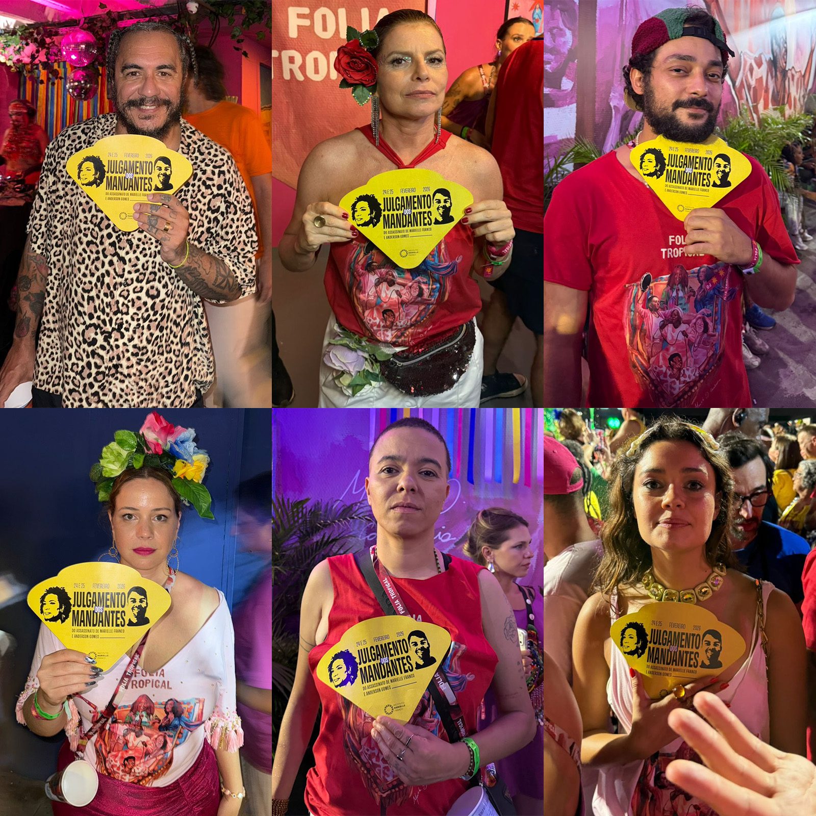 Da Sapucaí ao STF: personalidades pedem justiça por Marielle e Anderson em meio ao Carnaval 1 marcelo-d2-debora-bloch-eduardo-sterblitch-leandra-leal-maria-gadu-e-sophie-charlotte-justica-instituto-marielle-franco-anderson-gomes-tvt-news
