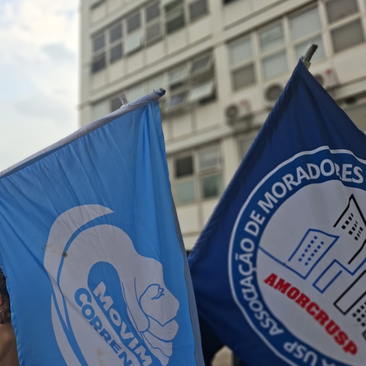 Estudantes se organizam para lutar a falta de água no CRUSP imposta pela privatização do governador Tarcisio (Republicanos) - Foto: Mariana Rodrigues, Jornal A Verdade SP