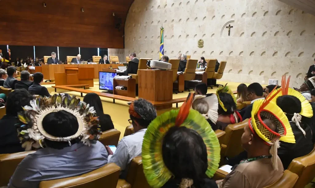 Agro usa estudo sem base científica para tentar aprovar marco temporal no STF Agro usa estudo sem base científica para tentar aprovar marco temporal no STF
