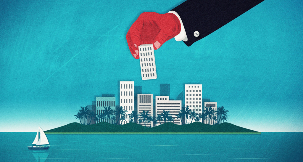 Por dentro das ilhas financeiras de sonegação global Por dentro das ilhas financeiras de sonegação global